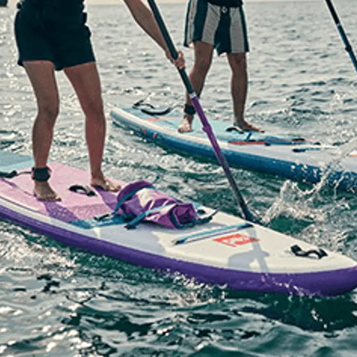 2024 Red Paddle Co 11'0'' Sport MSL Stand Up Paddle Board & Prime Lightweight Paddle 001-001-002-0059 - Purple